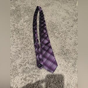 Murano 100% Silk Tie Purple